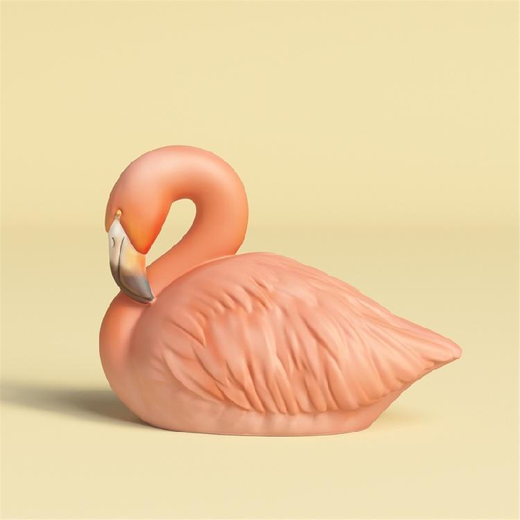 Flamingo Figur Silikonformen Gips Silikonformen für Kerzen Seifenherstellung Fondant Silikonform Epoxidharz Formen