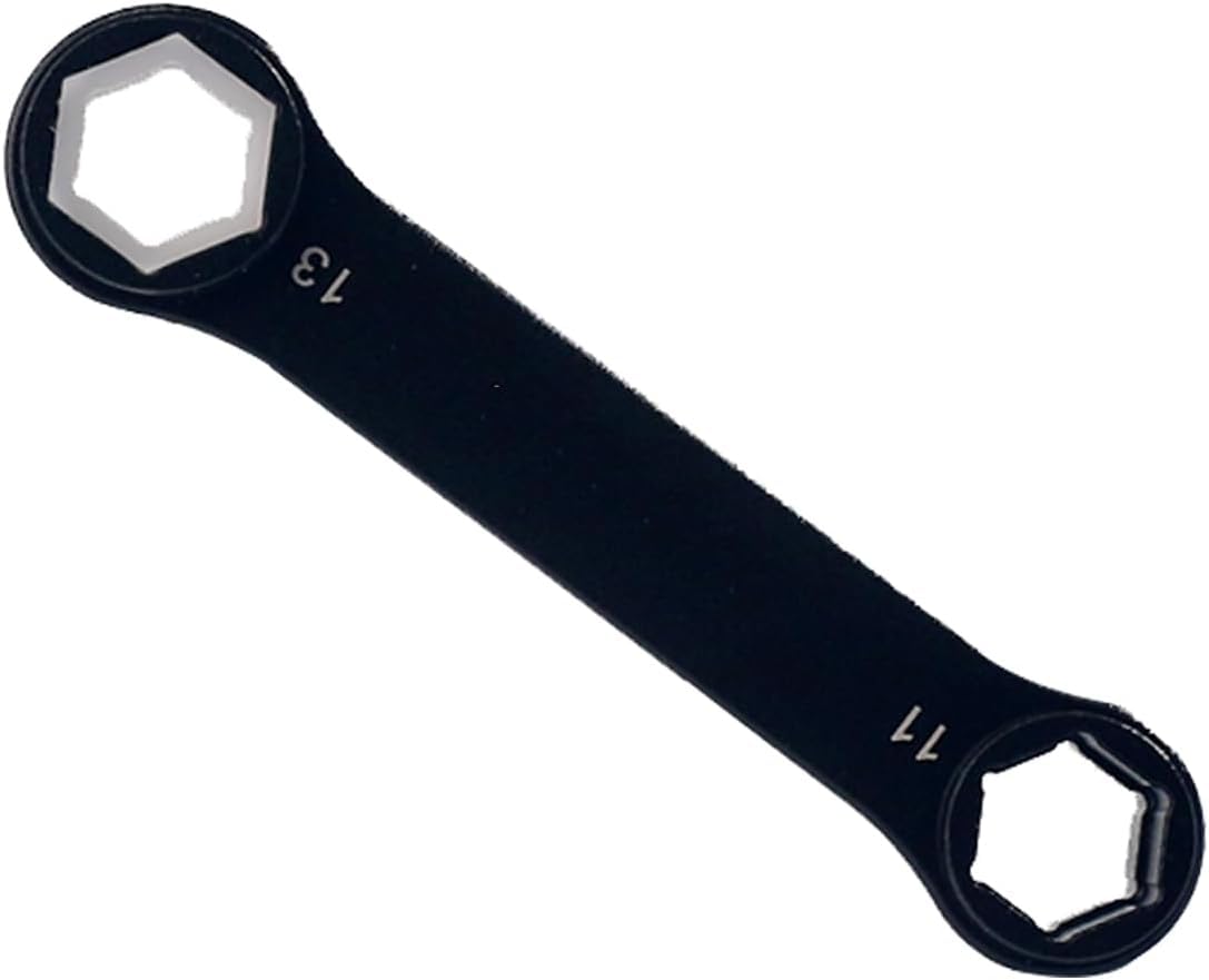 

Trust Wrench for Baitcasting Reels Nut Adjustment and Reel Maintenance Lightweight Aluminum with a Sandblasted Finish Designed to Prevent Nut Damage чёрный