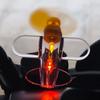 Warning Effect Mini Airplane LED Light Wind Energy Small Aircraft Decoration  Bike Gadgets