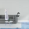 Porcelain Lady Thinker Figurine Modern Sculpture Nordic Girl Statue Abstract Ornament for Shelf Desk