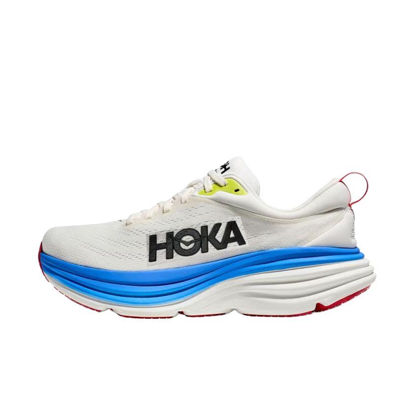 HOKA ONE ONE Bondi 8 Мужские беговые кроссовки Белые 1127953-BVR 44