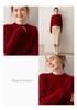 Women's Retro Cable Knit Cashmere Turtleneck Sweater - Cozy Autumn/Winter Style