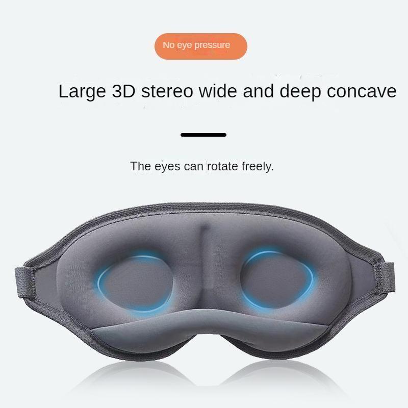 Zatemňovací maska ​​na oči, speciální netlačící prodyšné oko na spaní, ochranná maska ​​na oči pro chlapce a dívky