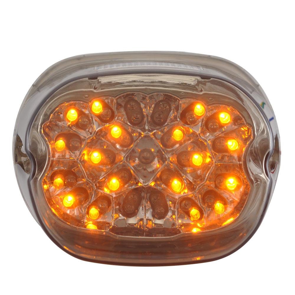 Motorcycle LED Taillight Rear Brake Light For Harley Touring Road King Electra Street Glide FXDL 1999-2008 Turn Signal Tail Lamp