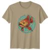 Goldfish Fish Animals Unisexs TShirt Aquarium Pet Lover Tee