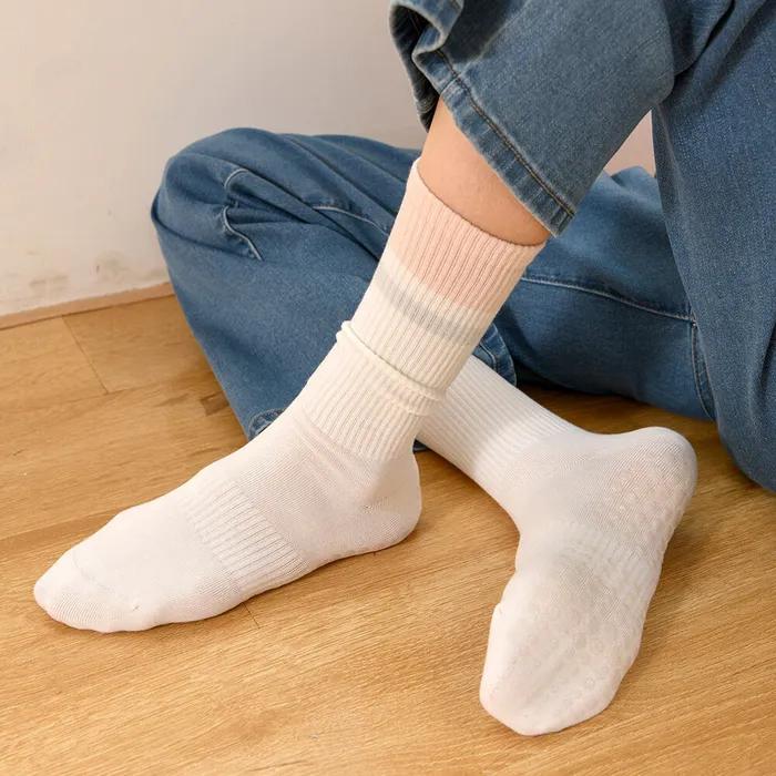 [Non-slip] Active Color Block Socks_KSO260157
