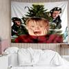 Home Alone Tapestry for Bedroom Aesthetic Classroom Tapestries Wall Hanging for Living Room Dorm Office,Ideal Creative Gift