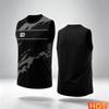 Sports Men's sleeveless T-shirt Summer Unisex Fitness Outdoor men's t-shirts and tank tops Quick Drying Loose Top Men's clothing