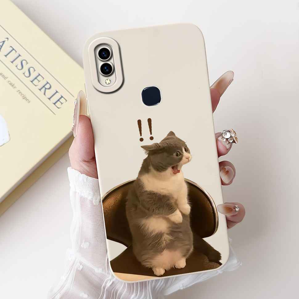 For Vivo V9 1723 Case Vivo V9 Youth 1727 1726 Fashion Flowers Soft Silicone Back Cover For Vivo Y85 Y85 6.3" Protective Cases