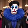 Colorful Exaggerated Ralph Collar Clown Costume Cosplay Collar Detachable Neck Ruffle Fake Collar Performance Props