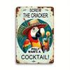 Vintage Metal Sign/Wall Decor for Kitchen, Coffee, Bar, Cafe, Home Interior