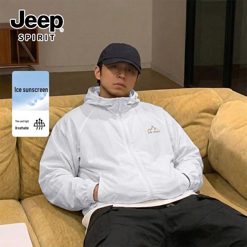 

Мужская легкая перфорированная солнцезащитная куртка JEEP SPIRIT 5XL