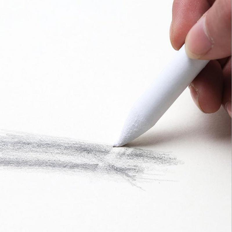 6pcs/set Blending Smudge Stump Stick Tortillon Sketch Art White Drawing Pen Tool Rice Paper