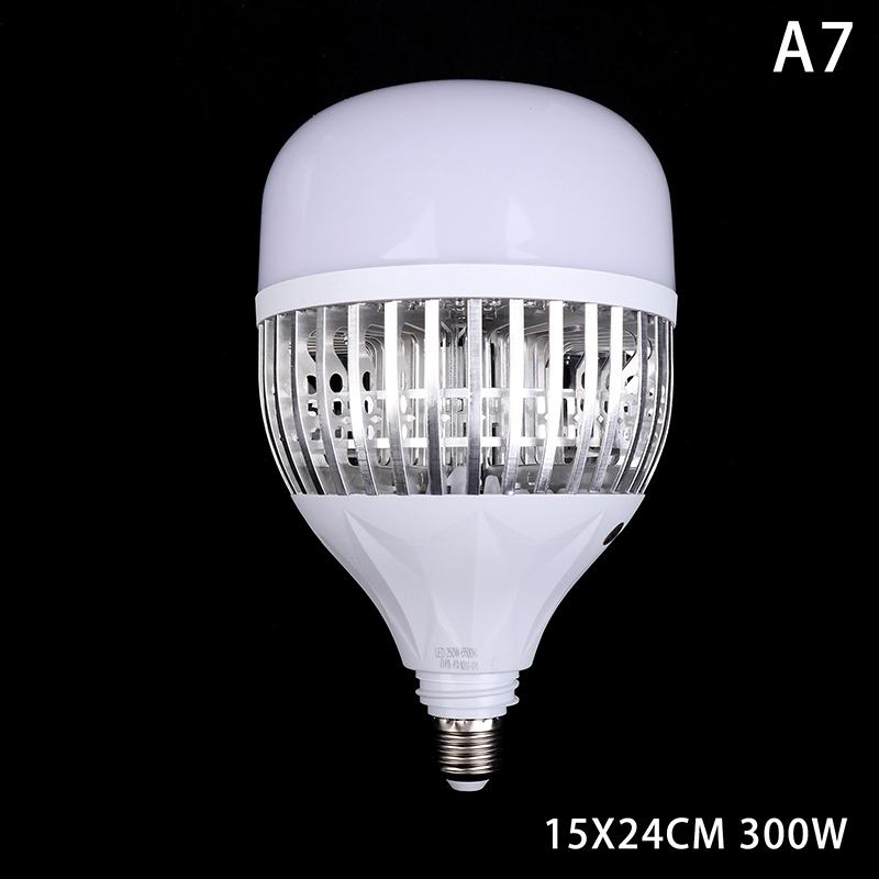

1 шт. высокомощная светодиодная лампа E27, светильник для гаража, 220 В, для домашнего освещения, 50-300 Вт, лампочки высокой яркости 300W