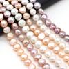 1String, Nugget Pearls, 10–11 Mm, Boho Natural Freshwater Pearl Beads, for DIY Necklaces, Bracelets, Anklets, Jewelry Making, 36cm