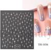 Sakura Flower Nail Art Decal Laser Adhesive Slider DIY Gel Slider  Manicure Decor
