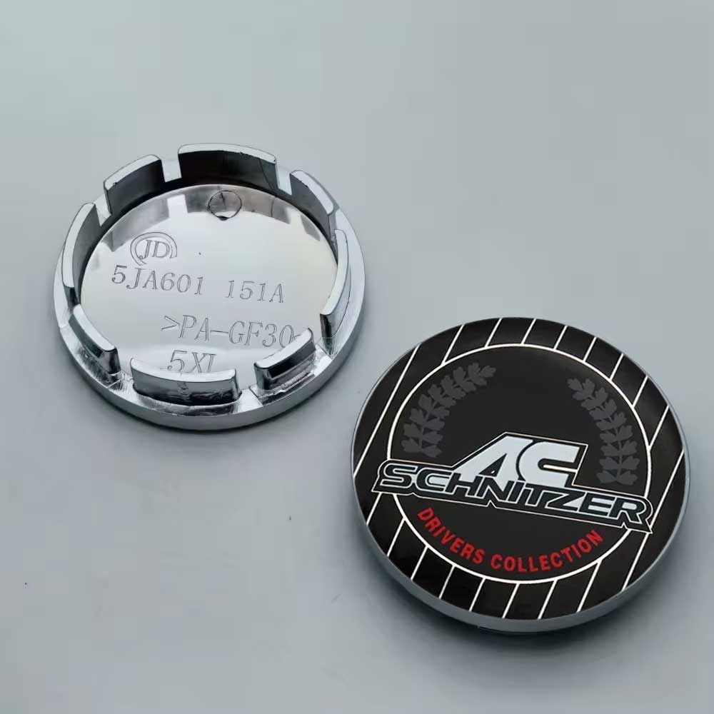 4 Stück 56mm Für AC SCHNITZER Emblem Auto Radnabenkappen Aufkleber Felge Radkappen Radnabenabdeckung Für E36 E46 E60 E90 E91 E92 E93 F30 F20 M3