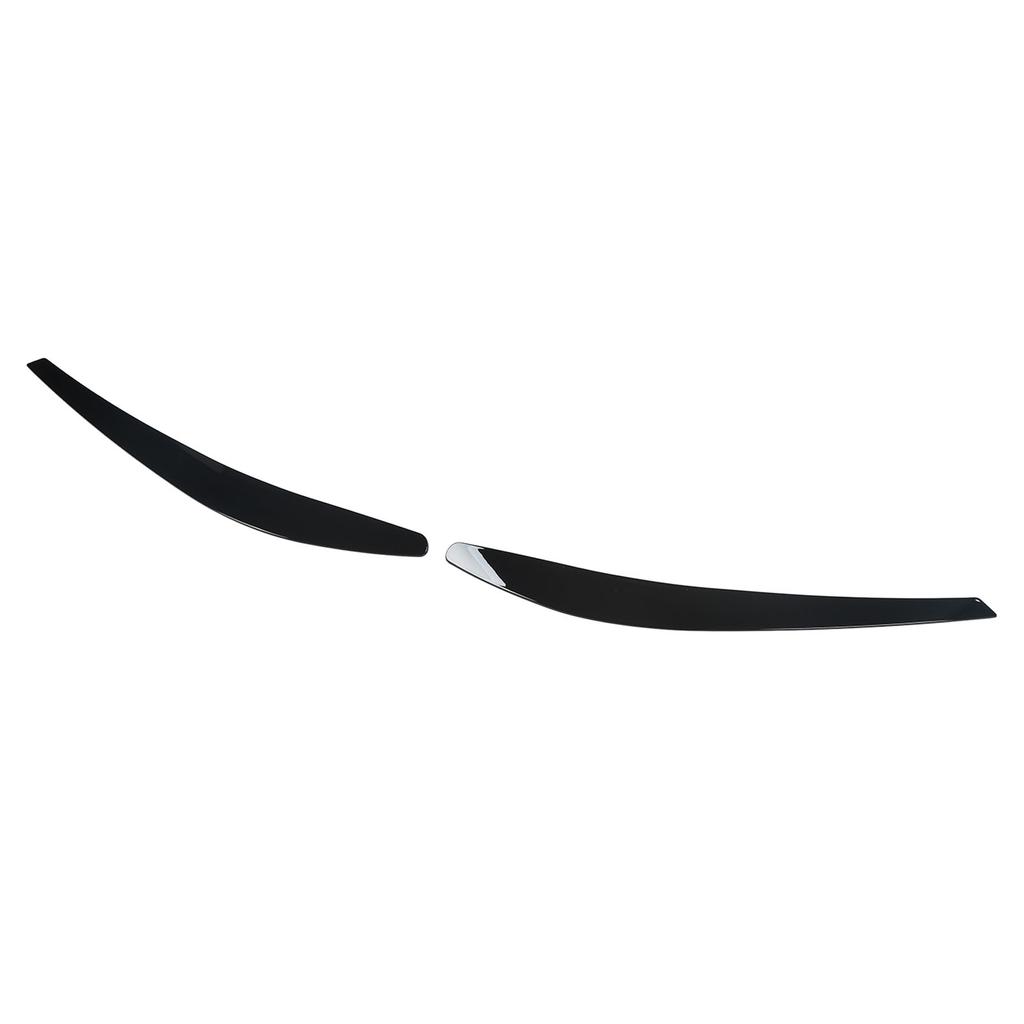 2pcs Headlight Eyebrow Eyelids Trim Decoration Replacement for VF I II 2013‑2017