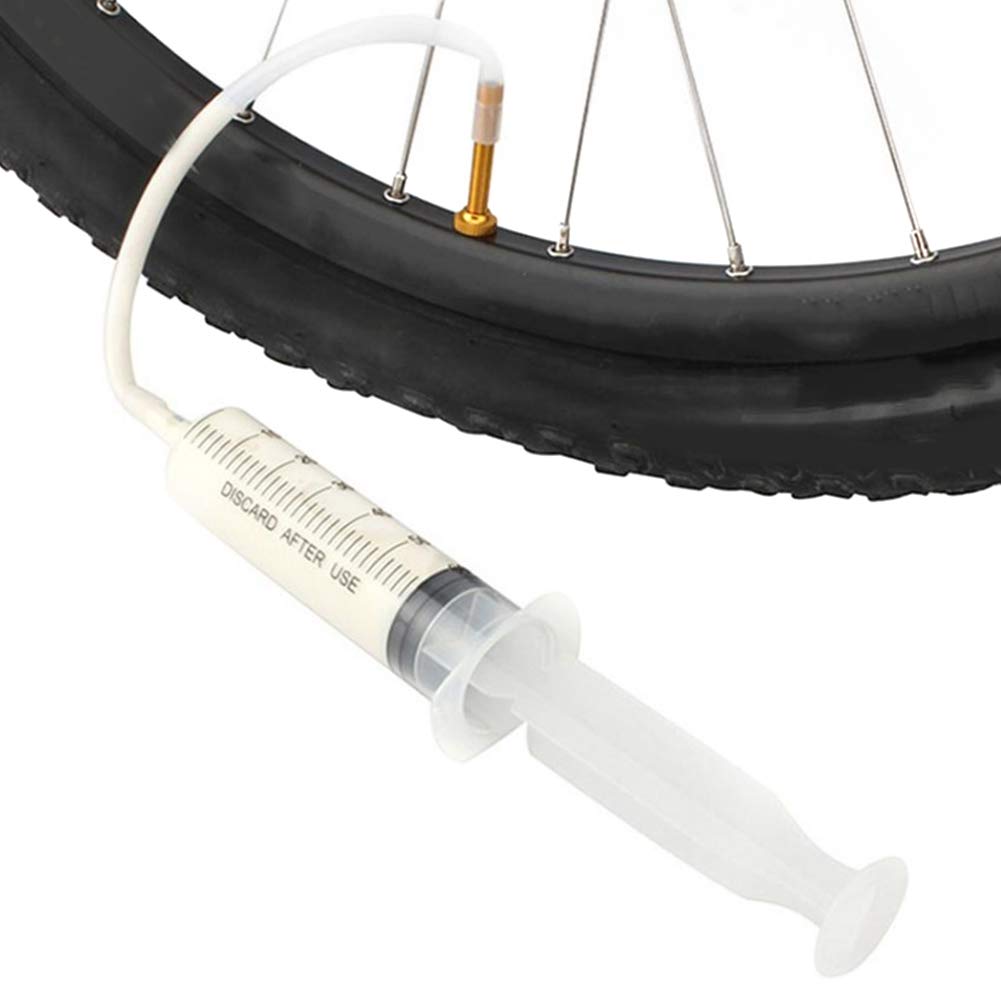 Guosi Tire Sealant , Eco-friendly Hygienic Reusable Tire Sealant Filling Tool for Bicycle