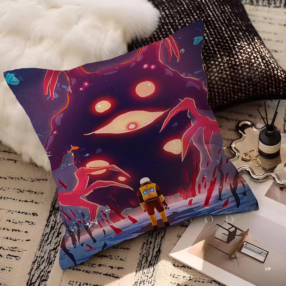 Risk Of Rain Personalized Picture Text Home Decorative Pillows Household Gifts 45x45cm