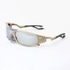 Outdoor-Sport Radfahren Polarisierte Sonnenbrille, Unisex, Retro-Stil, mit abnehmbaren Nasenpads, geeignet für Reisen und Fahren, kleiner Rahmen9529