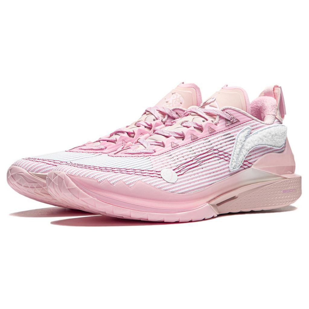 Li Ning JB2 Jimmy Butler 2 Care Low top Basketball Shoes Men's Pink White ABAT081-4