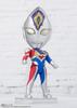 TAMASHII NATIONS Figuarts mini Ultraman Decker Flash Type, approximately 100mm, PVC & ABS painted action figure