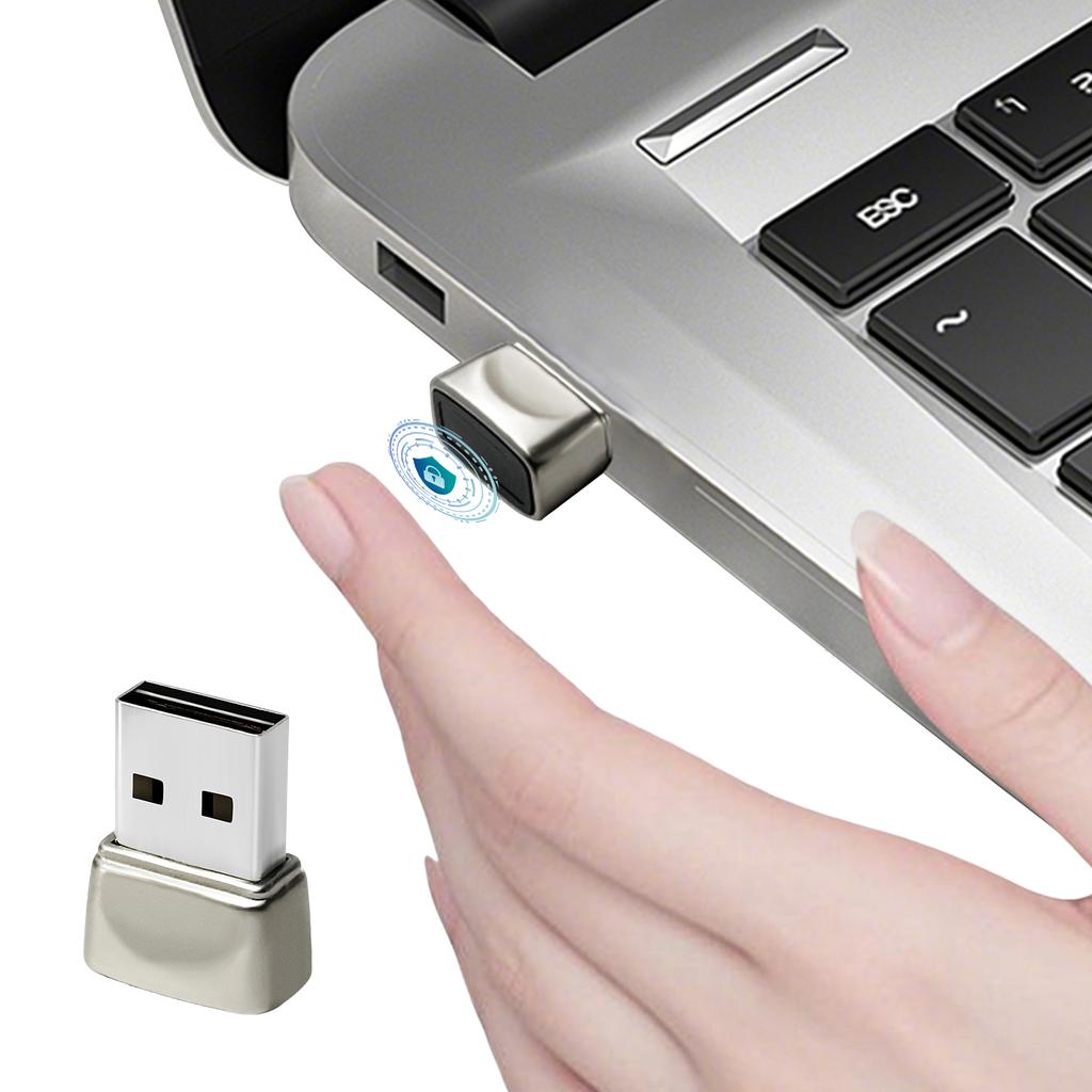Mini Fingerprint Scanner for Windows 10/11 Hello Biometric Fingerprint Login Reader for Password-Free and File Encryption