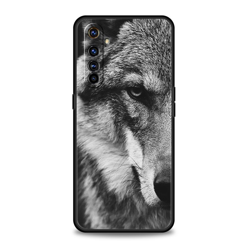 The Wolf Phone Case For Realme 12 11 10 9 8 5G 7 6 GT5 GT3 GT2 Pro Plus C21 C11 C25 C35 GT Neo 2 3 3T 5 Soft Cover