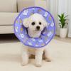Adjustable Pet Elizabeth Collar Soft Anti Licking Collar Cat Cone Collar  Wound Recovery