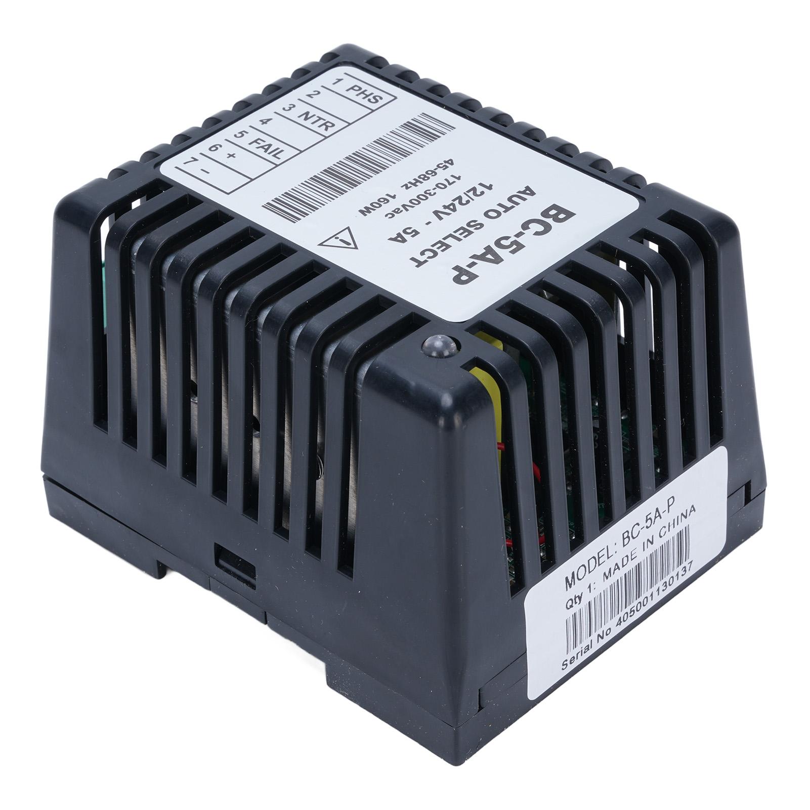

Generator Battery Charger 170 To 300V BC-5A-P 12V 24V Automatic Intelligent Generator Battery Charger Module