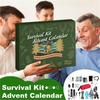Christmas Outdoor Survival Tools Advent Calendar Camping Picnic Supplies Blind Box Countdown Family Friends Gifts Sets