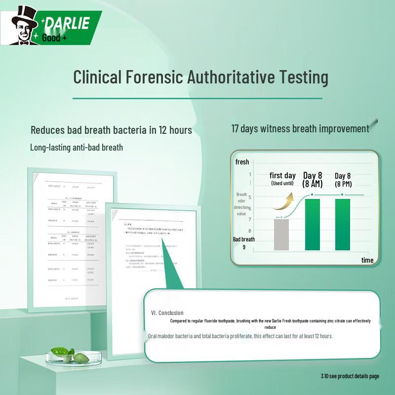 Darlie Double Mint Forest Fresh Toothpaste (3x160g)