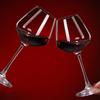 BOLIDOMI Luona Crystal Burgundy Wine Set