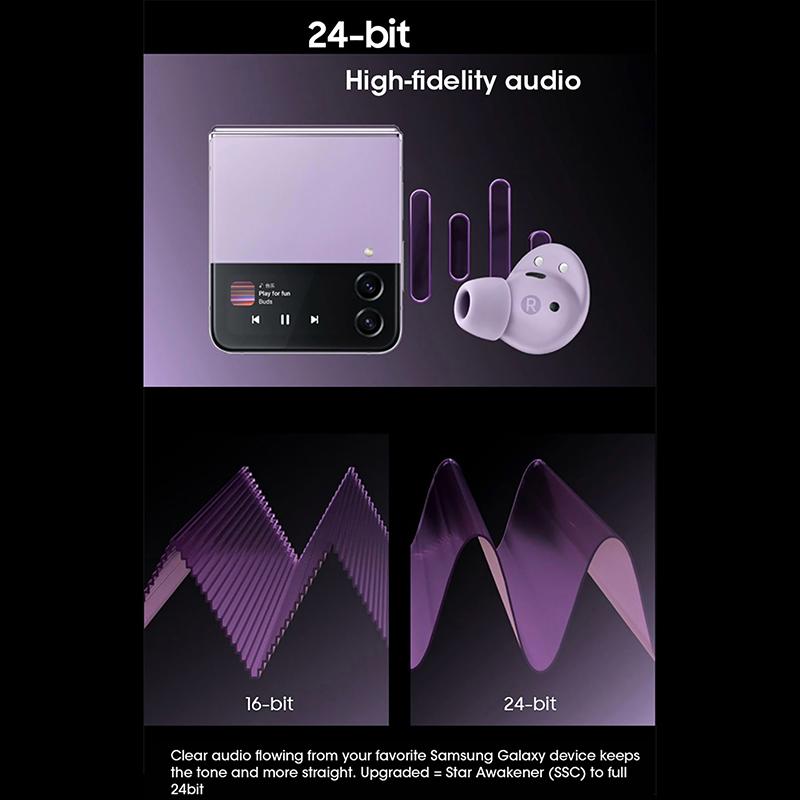 Galaxy Buds2 Pro R510 Tws Earbuds Bluetooth Earphones Buds 2 Pro Wireless Headphones With Hifi Stereo Mic Enc Gaming Sports