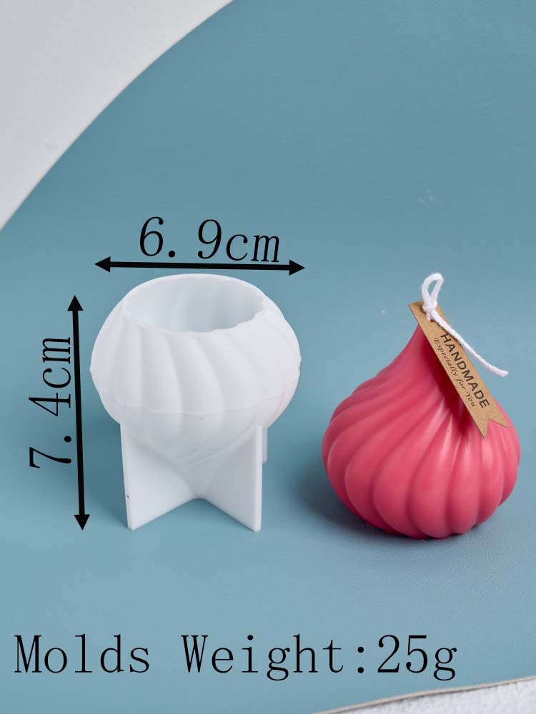 

Силиконовая форма для свечей в форме лука, мыло ручной работы, принадлежности для изготовления свечей, инструменты для шоколадного мусса, формы для поделок из смолы, домашний декор