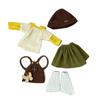 30cm 1/6 BJD Multi-Jointed Doll with Cute Clothes Set