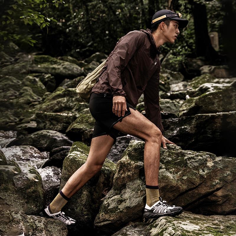 Asics Gel-Sonoma Syntetická kůže TR Pohodlné Všestranné Tlumící Nárazuvzdorné Nízké Neformální Boty Unisex Neformální Boty Černá 1203A719-100