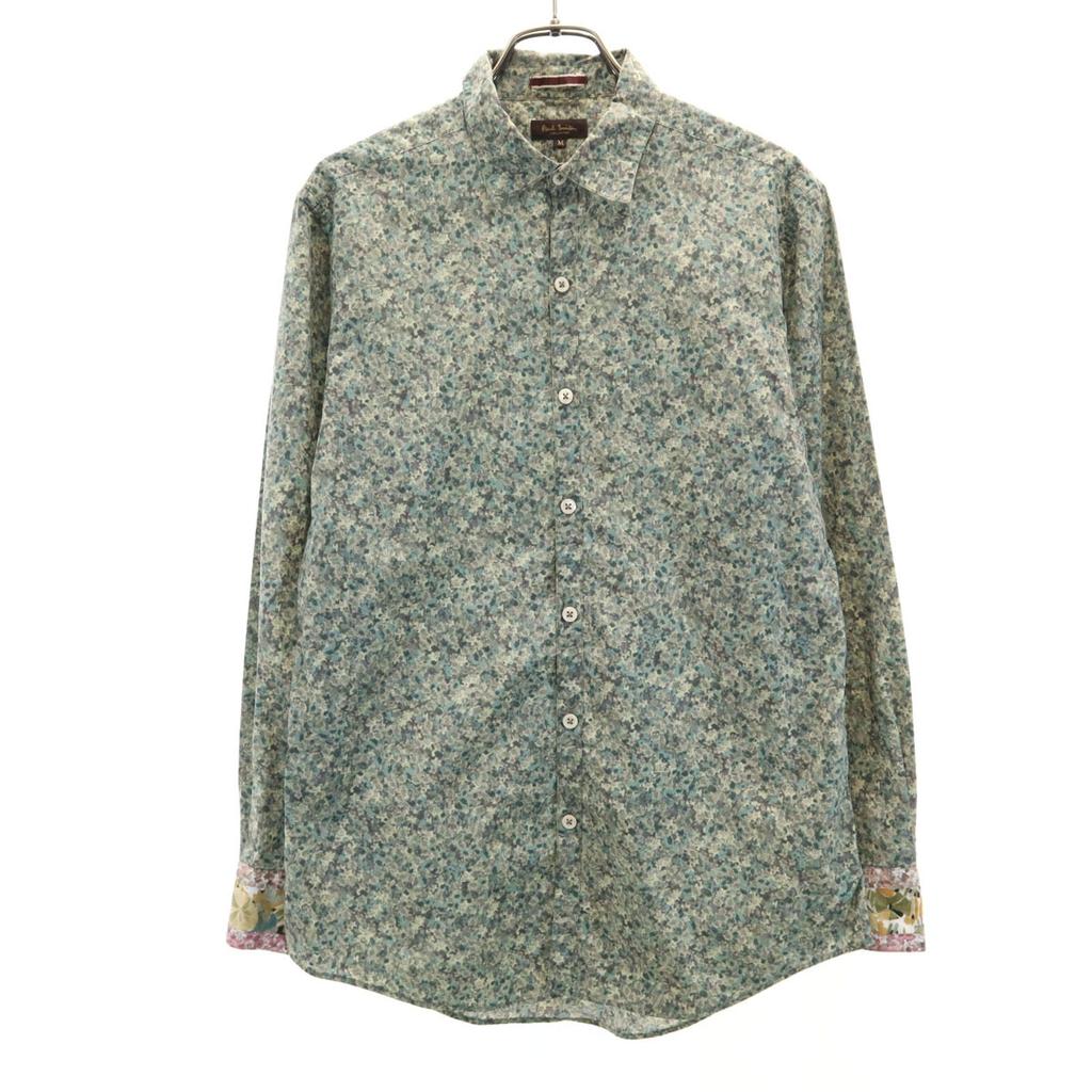 PAUL SMITH COLLECTION Made In Japan Long Sleeve Shirt M Green System Men's Used