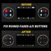For Chevrolet Silverado A/C 2007-2014 Dash Button Repair Sticker Car Accessories