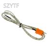 1PCS 2M Length Wire K-type Thermometer Line Test 500°C Thermocouple Sensor Probe Tester Use To TM-902C