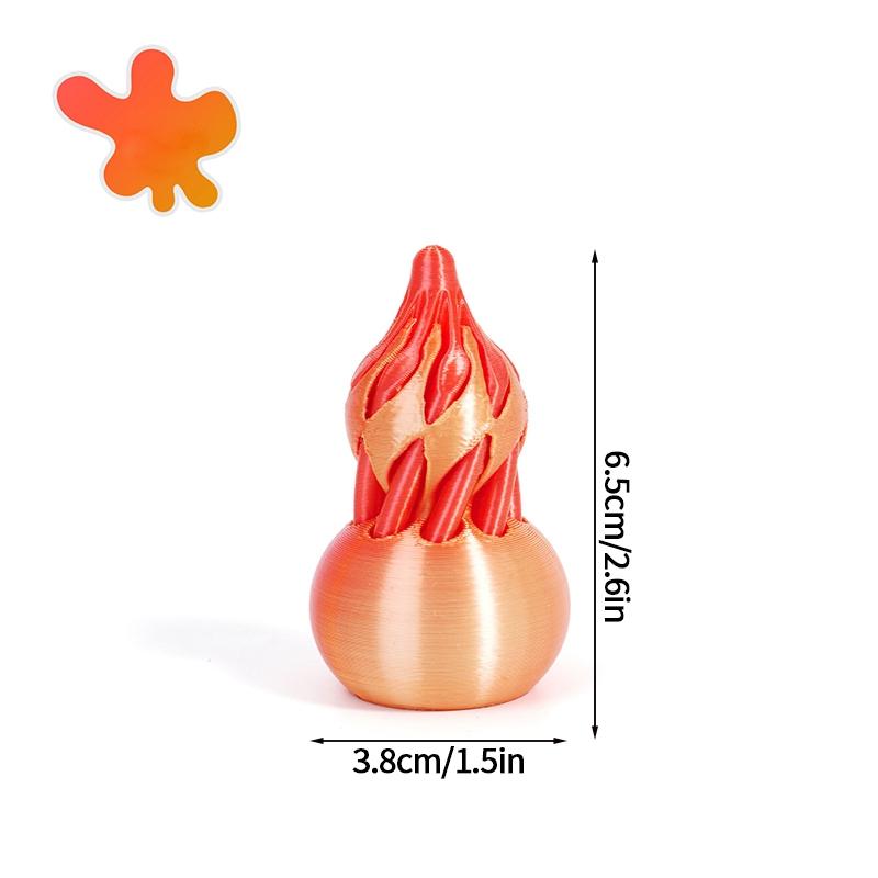 3d Printed Toys Desk Accessories Three-dimensional Pyramid Printed Spiral Cone Helix Screw Rotating Stress Relieving Spiral Cone