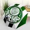 Palmeiras, Badge- Automatic Opening and Closing, 8-rib Structure Portable Umbrella, Suitable for Men and Women In All Seasons - Perfect Gift
