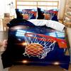 Basketball Bettwäsche-Set Twin Queen Ball Sport Gaming Bettwäsche Set Basketball Gamer Deckenbezug für Teenager Erwachsene Schlafzimmer Wohnheim