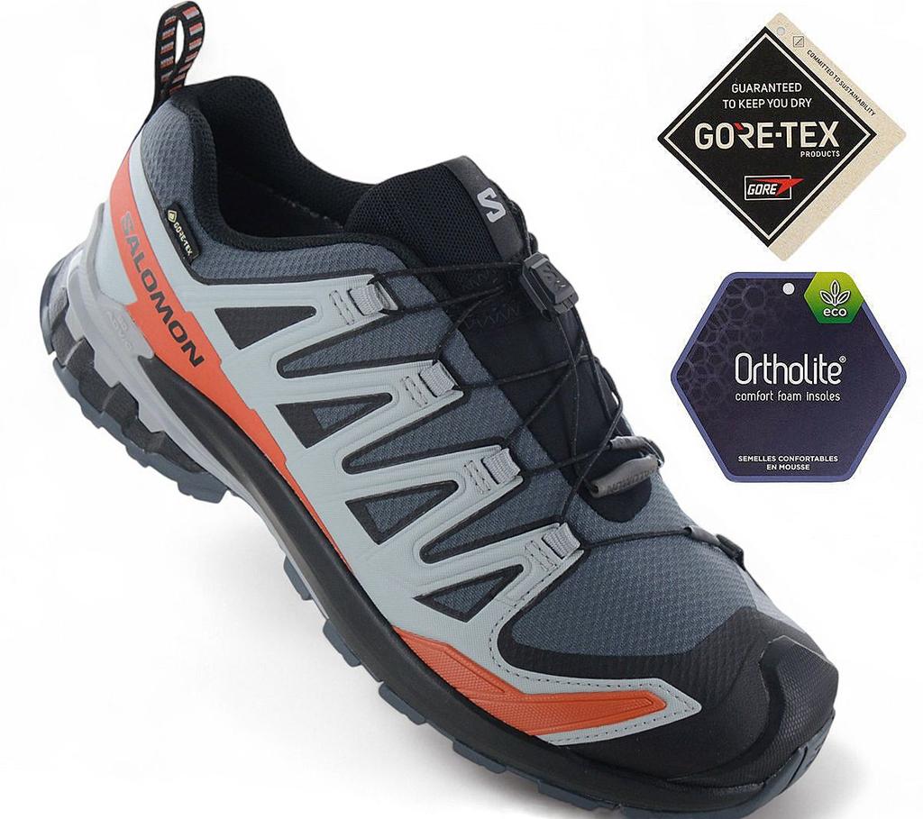 SALOMON XA PRO 3D V9 GTX - GORE-TEX - נעלי טיולים לגברים נעלי ריצת שטח 478175 מקורי
