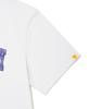WACKY WILLY Arch Typo Short Sleeve T-Shirt White