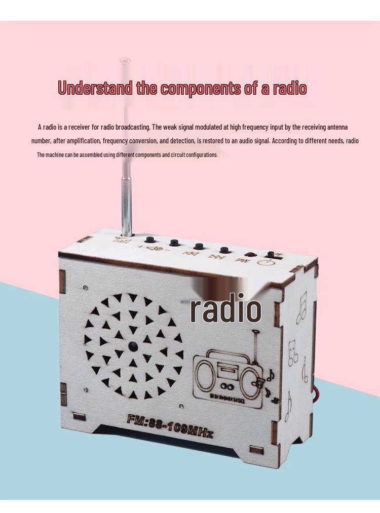 DIY Science Experiment Kits: Radios & Models for Kids' Gifts and Educational Projects