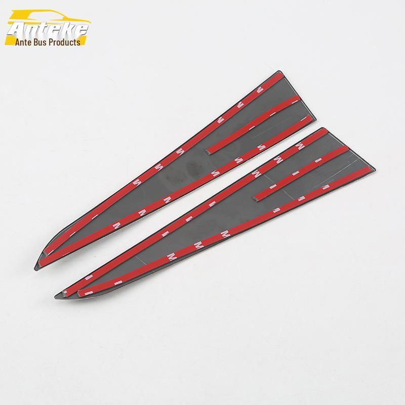 17 GM8 A-Pillar & Center Console Stainless Steel Stickers
