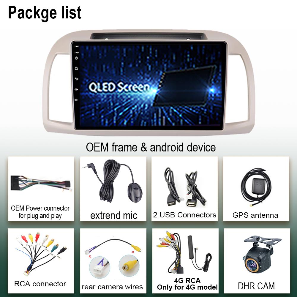 Car Android 14 For Nissan March Micra K12 2002-2010 Autoradio Carplay Stereo Multimedia Player Head Unit GPS BT No 2din DVD DSP