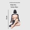 Cross-border Black Robe Queen Series Halloween Ghost Girl Car Decoration Figure.